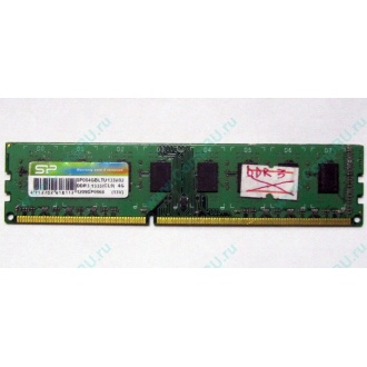 НЕРАБОЧАЯ память 4Gb DDR3 SP (Silicon Power) SP004BLTU133V02 1333MHz pc3-10600 (Орехово-Зуево)