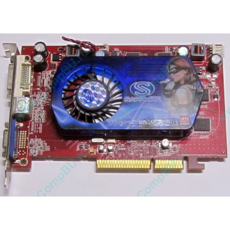 Б/У видеокарта 512Mb DDR2 ATI Radeon HD2600 PRO AGP Sapphire (Орехово-Зуево)