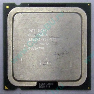 Процессор Intel Celeron D 345J (3.06GHz /256kb /533MHz) SL7TQ s.775 (Орехово-Зуево)