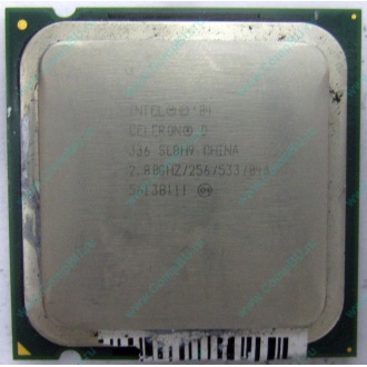 Процессор Intel Celeron D 336 (2.8GHz /256kb /533MHz) SL8H9 s.775 (Орехово-Зуево)
